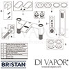 Bristan Glide Waterfall Bath Shower Mixer Spares